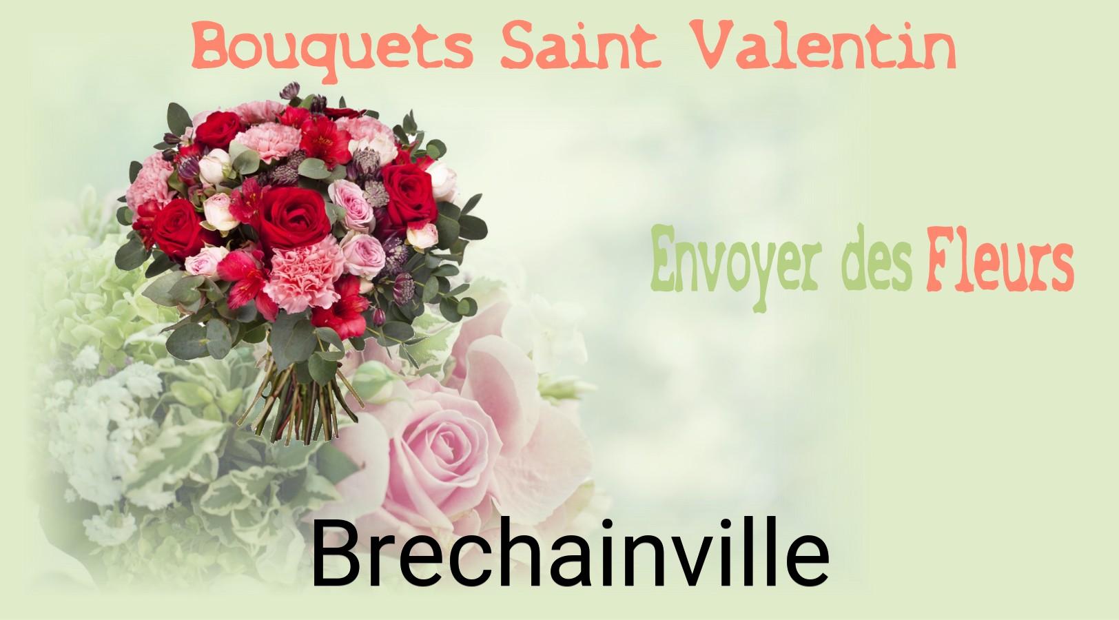 Roses de Saint-Valentin livrées à Brechainville